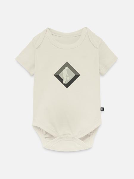 Gartenarbeit Garten - Baby Premium Kurzarmbody - Naturweiß