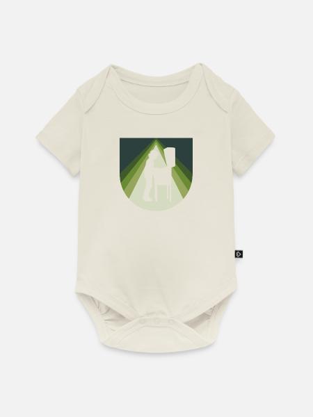 Flipper Zocker - Baby Premium Kurzarmbody - Naturweiß