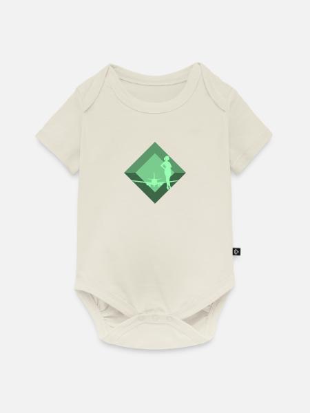 Flugbegleiter Airline - Baby Premium Kurzarmbody - Naturweiß