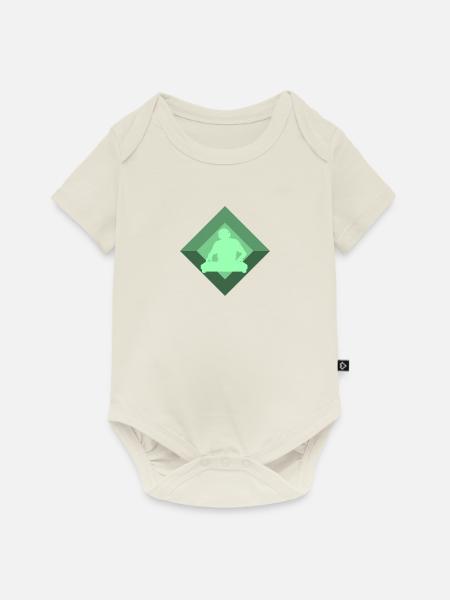 DJ Jumpstyle - Baby Premium Kurzarmbody - Naturweiß