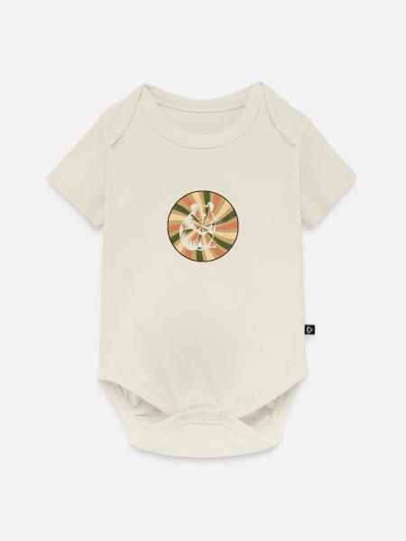 Hamster Haustier Tierchen - Baby Premium Kurzarmbody - Naturweiß