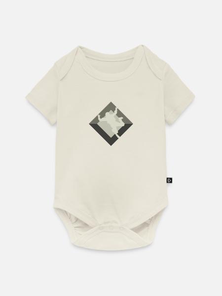Skydiving Flugsport - Baby Premium Kurzarmbody - Naturweiß