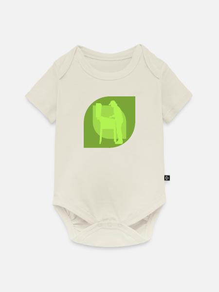 Pinball Zocken Zocker - Baby Premium Kurzarmbody - Naturweiß