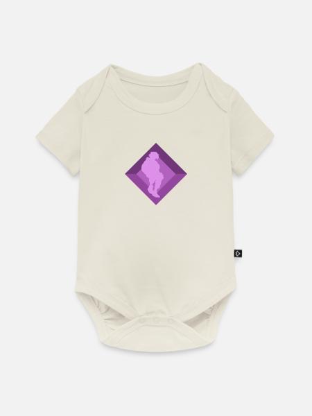 Breakdance Streetdance Akrobatik - Baby Premium Kurzarmbody - Naturweiß
