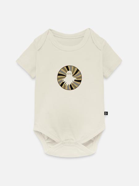 Gespenst Spuk - Baby Premium Kurzarmbody - Naturweiß
