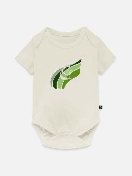 Nagetier Hamster - Baby Premium Kurzarmbody - Naturweiß
