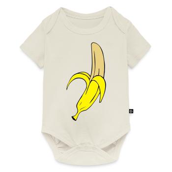 banana - Baby Premium short-sleeve bodysuit - off white - Front