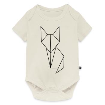 Cat - Baby Premium short-sleeve bodysuit - off white - Front