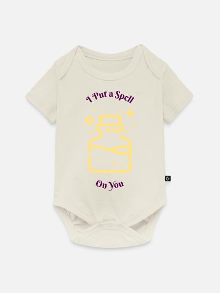 Spell - Baby Premium Kurzarmbody - Naturweiß