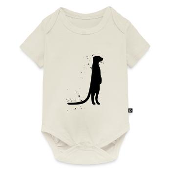 meerkat - Baby Premium short-sleeve bodysuit - off white - Front