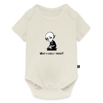What A Lovely Throat! - Baby Premium short-sleeve bodysuit - off white - Front
