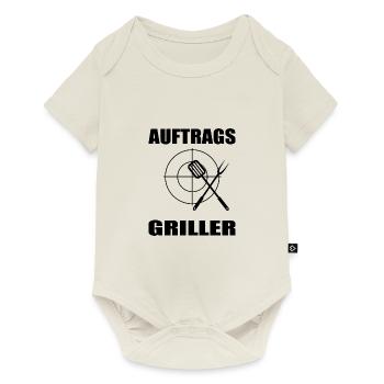 BBQ - Baby Premium Kurzarmbody - Naturweiß - Vorne