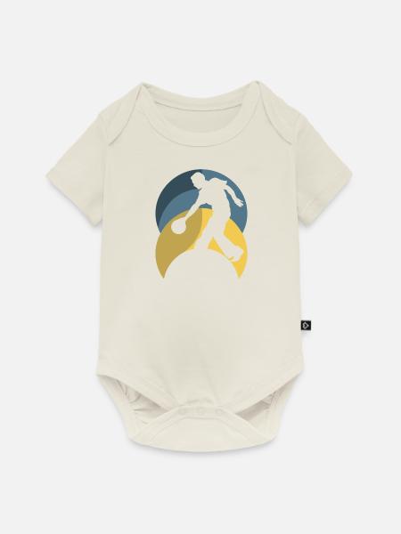 Bowling Bowlen Pin - Baby Premium Kurzarmbody - Naturweiß