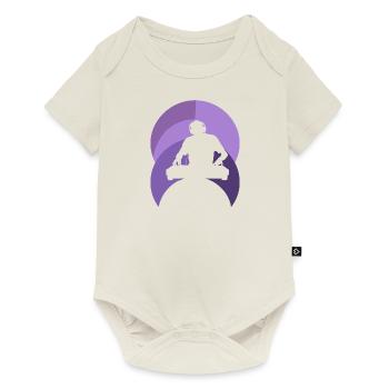 DJ Disc Jockey - Baby Premium short-sleeve bodysuit - off white - Front