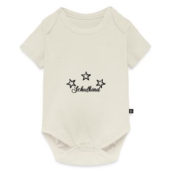 Schulkind - Baby Premium Kurzarmbody - Naturweiß - Vorne