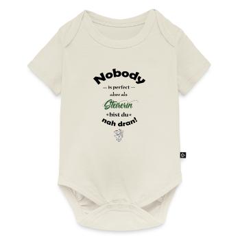 Steiermark - Baby Premium Kurzarmbody - Naturweiß - Vorne