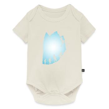 Climbing - Baby Premium short-sleeve bodysuit - off white - Front