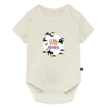 Scary Mathematician - Baby Premium short-sleeve bodysuit - off white - Front
