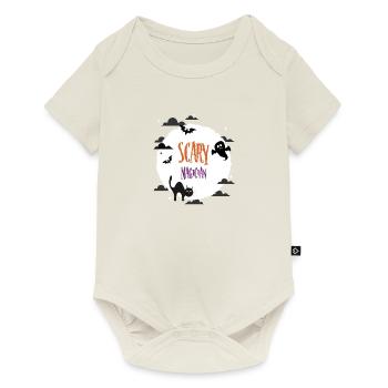 Scary Magician - Baby Premium short-sleeve bodysuit - off white - Front