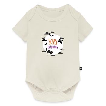 Scary Granddaddy - Baby Premium short-sleeve bodysuit - off white - Front