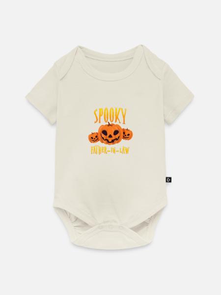 Spooky Father in law - Premium kortærmet baby-body  - råhvid