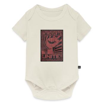 Introverts! Unite. - Baby Premium short-sleeve bodysuit - off white - Front