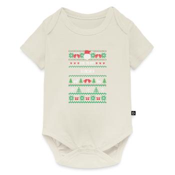 Ein fröhlicher Lehrer - Baby Premium Kurzarmbody - Naturweiß - Vorne