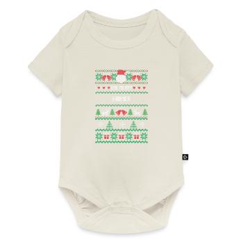 Un joyeux fermier - Body à manches courtes Premium Bébé - blanc cassé - Devant