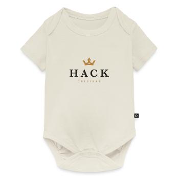 Hack Original Family Logo - Baby Premium short-sleeve bodysuit - off white - Front