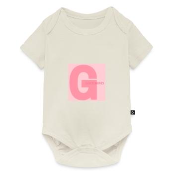 Glückskind - Baby Premium Kurzarmbody - Naturweiß - Vorne