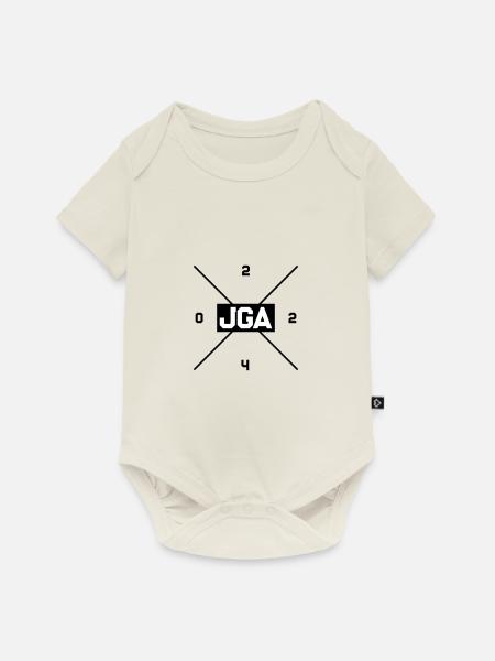 Jga 2024 Junggesellenabschied - Baby Premium Kurzarmbody - Naturweiß