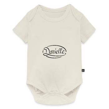 Danielle - Baby Premium short-sleeve bodysuit - off white - Front