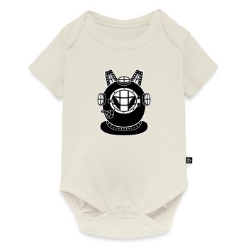 Divekuroeil - Baby Premium short-sleeve bodysuit - off white - Front
