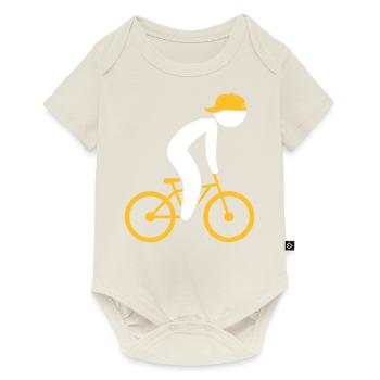 A Cyclist - Baby Premium short-sleeve bodysuit - off white - Front