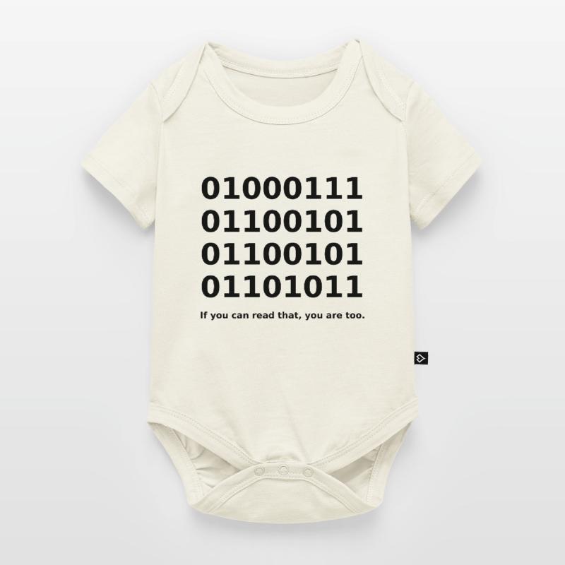 Binary / Binary Code Binary Code Funny T-Shirt Baby Premium short-sleeve bodysuit