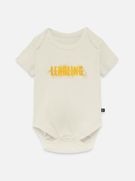 Lehrling - Baby Premium Kurzarmbody - Naturweiß