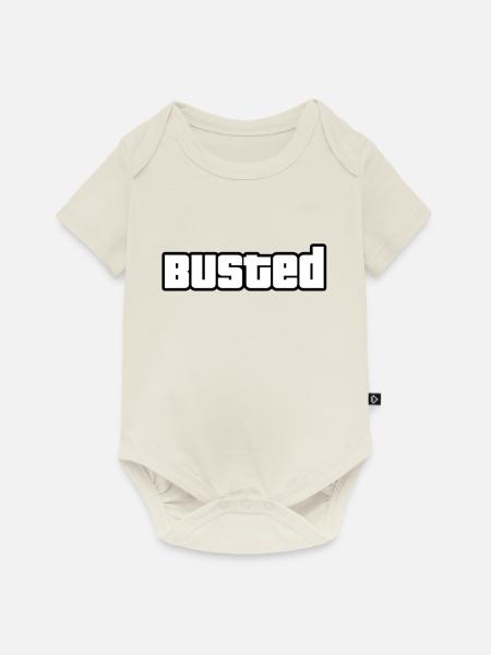 Busted - - Baby Premium Kurzarmbody - Naturweiß