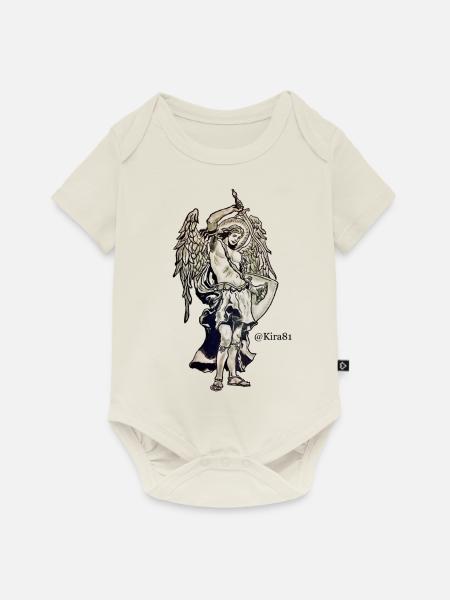 Erzengel Michele - Baby Premium Kurzarmbody - Naturweiß