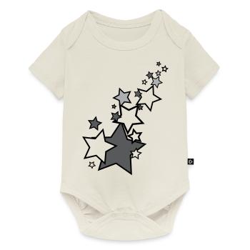 shooting star - Baby Premium short-sleeve bodysuit - off white - Front