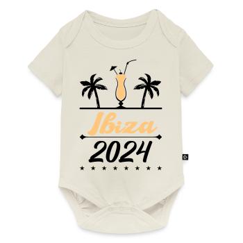 Ibiza 2024 - Baby Premium short-sleeve bodysuit - off white - Front