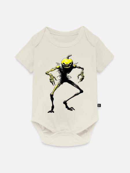 Halloween - Baby Premium Kurzarmbody - Naturweiß