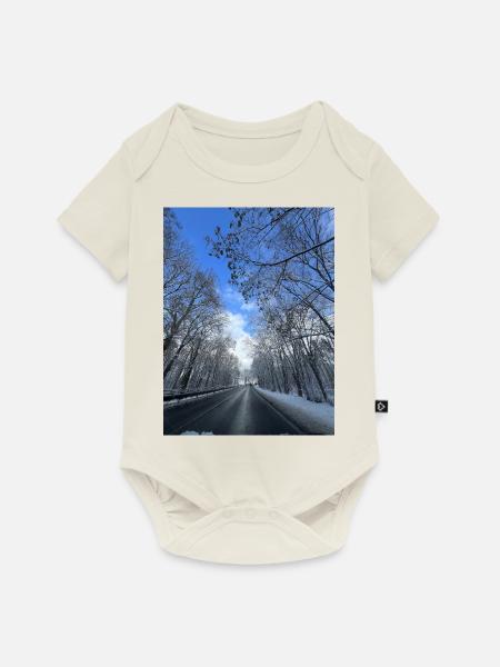 IMG 1814 - Baby Premium Kurzarmbody - Naturweiß