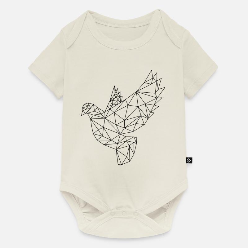 dove - Baby Premium short-sleeve bodysuit - off white