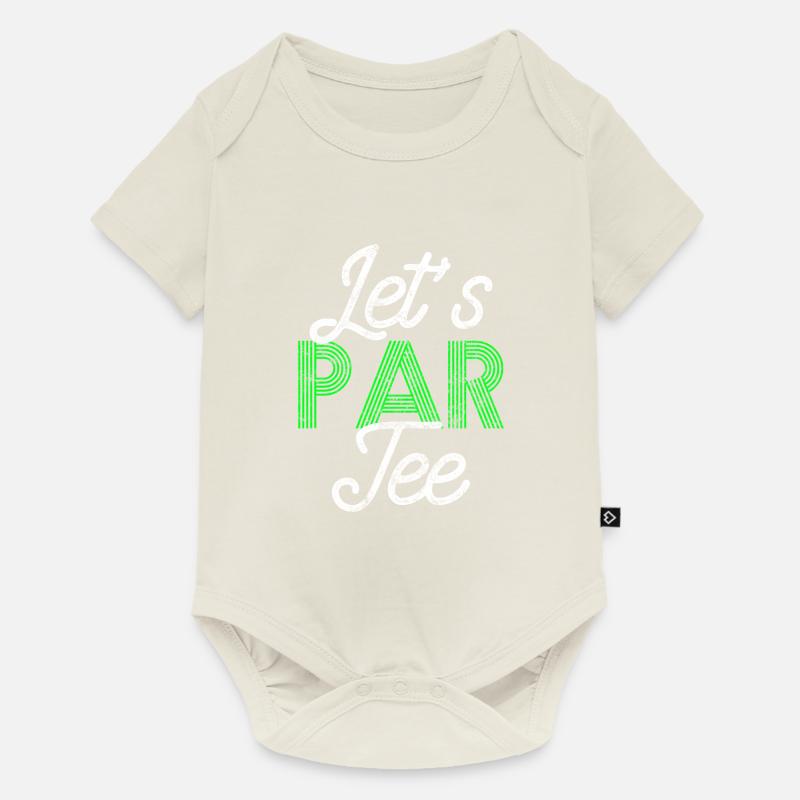 Golf golf - Body à manches courtes Premium Bébé - blanc cassé