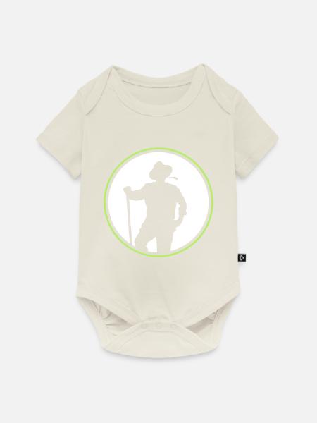 farmer kreis - Baby Premium Kurzarmbody - Naturweiß