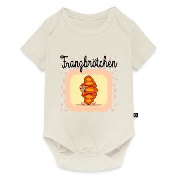 HAMBURG FRANZBRÖTCHEN KOSTÜM - Baby Premium Kurzarmbody - Naturweiß - Vorne