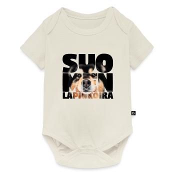 NASSU Lappari 015 - Baby Premium Kurzarmbody - Naturweiß - Vorne