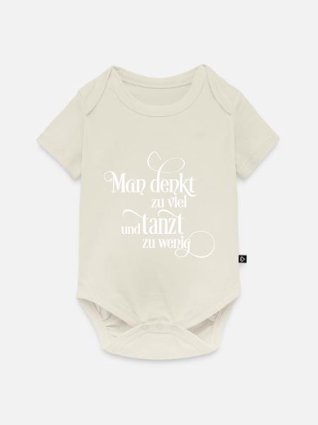 tanzen - Baby Premium Kurzarmbody - Naturweiß