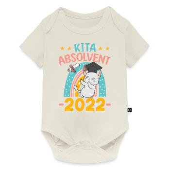 Kita Absolvent 2022 - Einschulung 2022 - Baby Premium Kurzarmbody - Naturweiß - Vorne