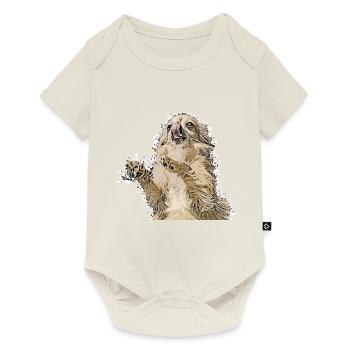 Chihuahua - Body à manches courtes Premium Bébé - blanc cassé - Devant